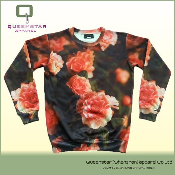manufacturer sublimated pullover sweater