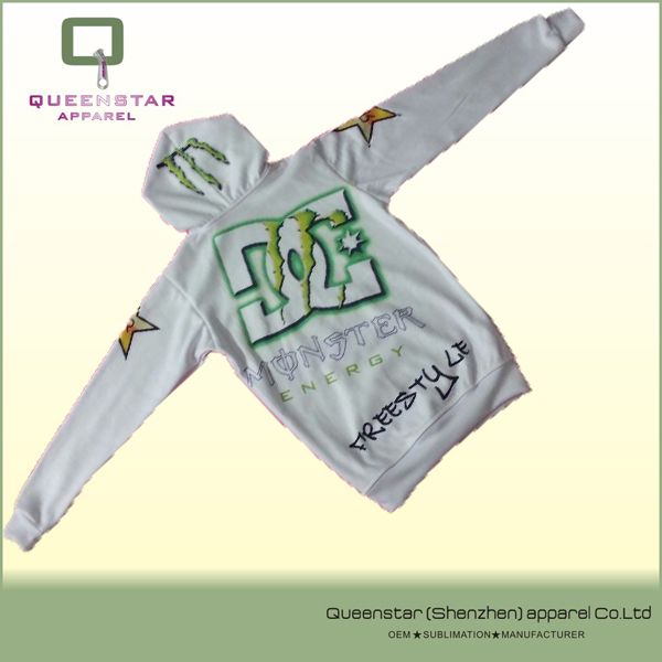 hot sale white custom Hoodies