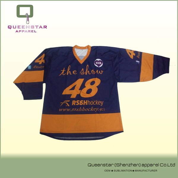 Hot Sale Sublimation Printed Hockey Jersey