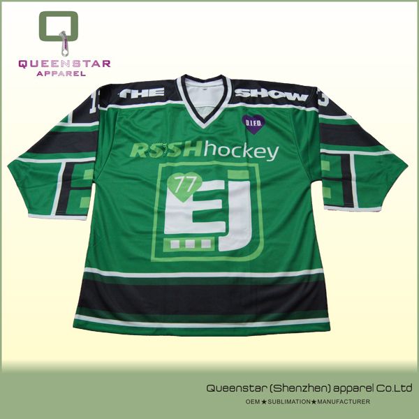 New style sublimation hockey jersey