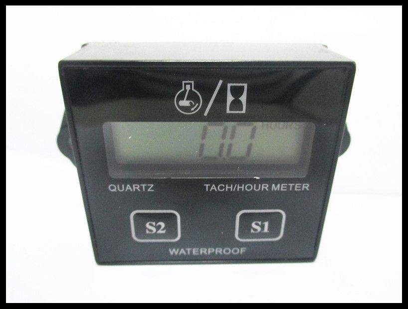 IP68 waterproof tachometer suitabe to 1-2-4 stroke engine