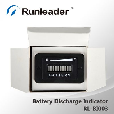 RL-BI003 Digital LED State Battery Charge Indicator For Golf Cart, motorcycle, boat etc.12V,24V,36V,48V,72V