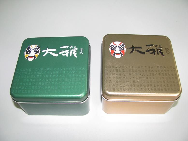 tea tin box 