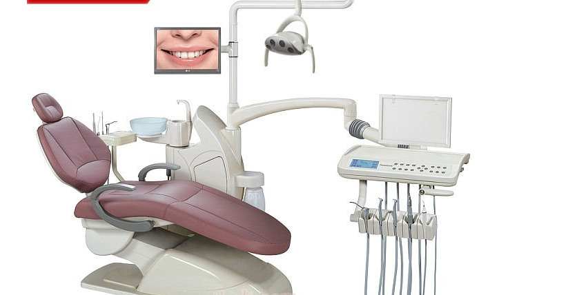  CE ISO real leather 9 memory dental chair