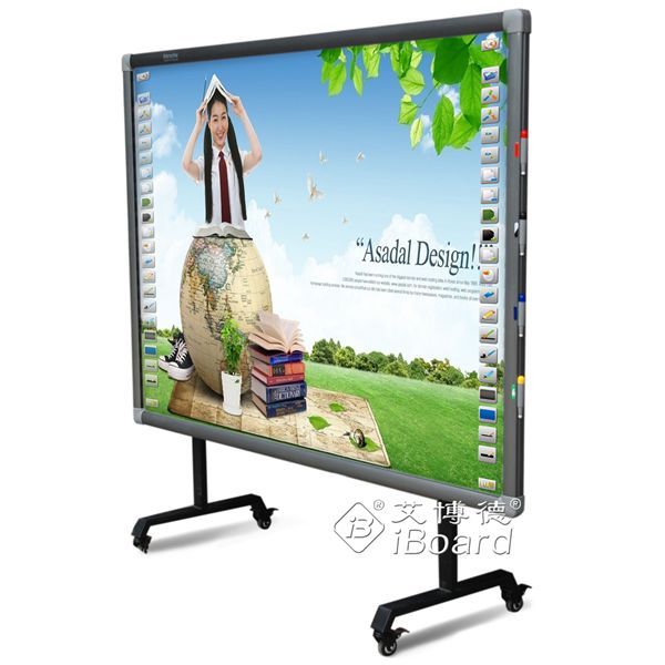 School equipment IR multitouch touch screen 96" interactive whiteboard/touch whiteboard