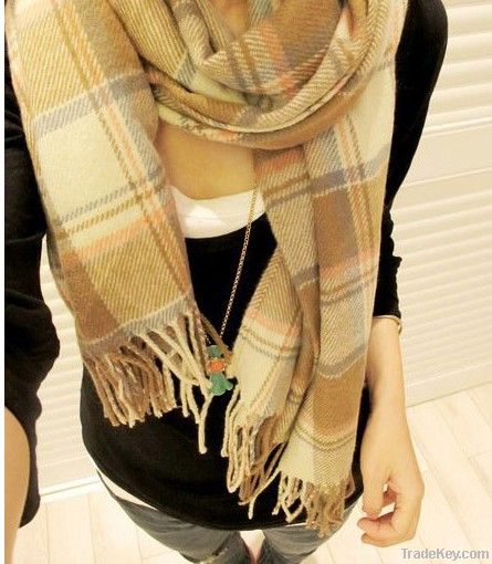 Qiu dong is more pure wool scarf shawls and extended warm scarf