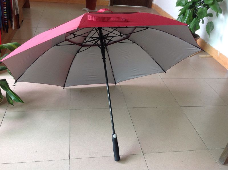 Double layer golf umbrella