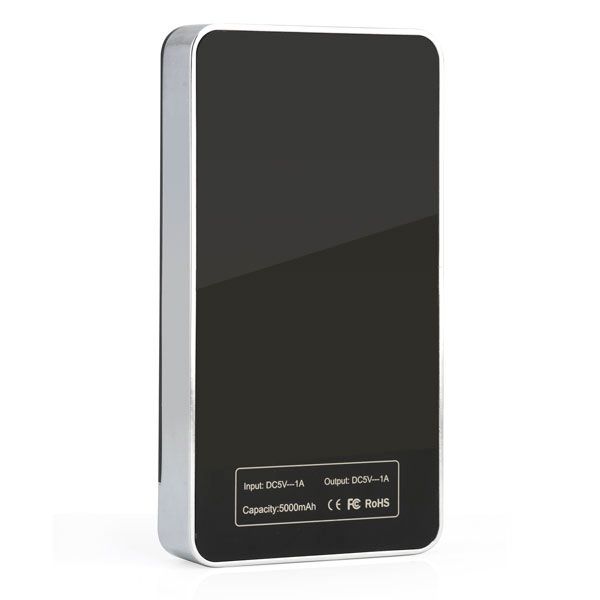 5000mAh Power Bank Backup Portable External Battery Charger with Dual-ports