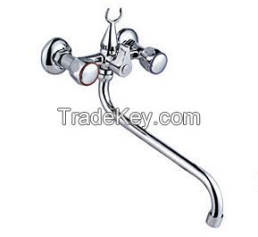 Kitchen taps Sink mixer Sink faucet Sink taps Wall                 mounted kitchen mixer  from China manufacture