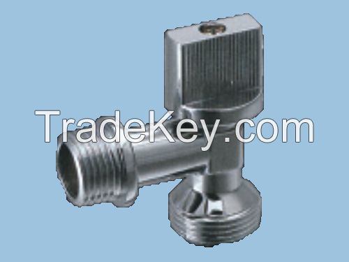 High Quality Brass Bathroom Angle Valve  Brass Angle Valve With Chrome Plated  Angle valve Made in China faucet, mixer
