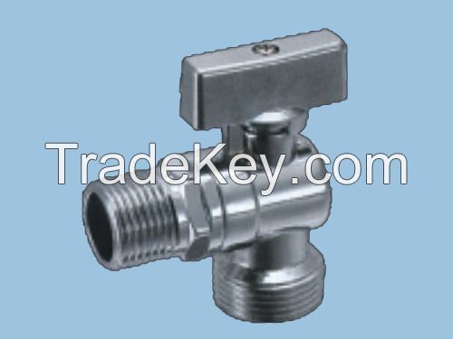 China JiaYi vavle High Quality Brass Bathroom Angle Valve  Brass Angle Valve With Chrome Plated Made in China faucet, mixer