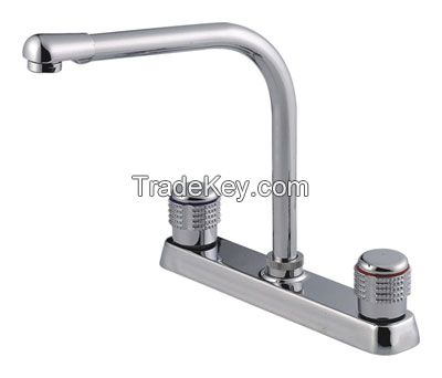 Double handle faucet