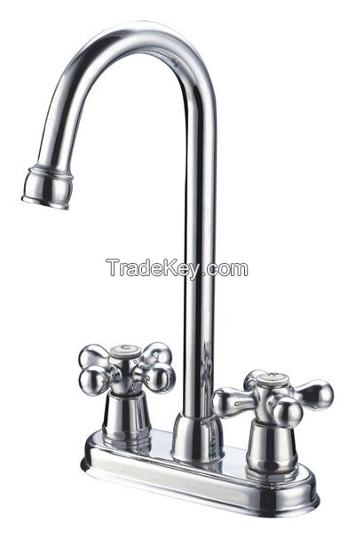 Double handle  Kitchen Faucet Sanitary Iterms JY80216