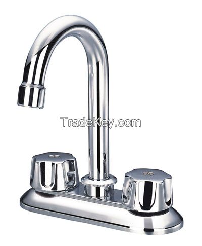 Double handle  Kitchen Faucet Sanitary Iterms JY80214