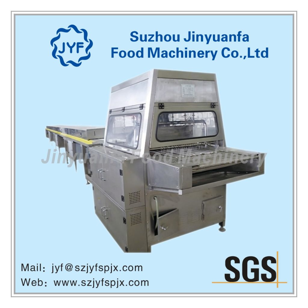 Chocolate coating machine/enrobing machine