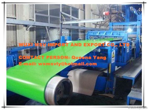 PPGI, prepainted galvanized steel coil or sheet