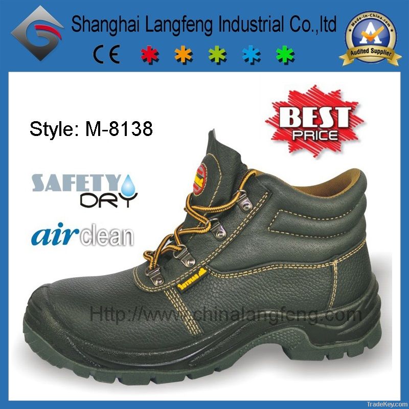 2013-2014 best-selling leather safety shoes