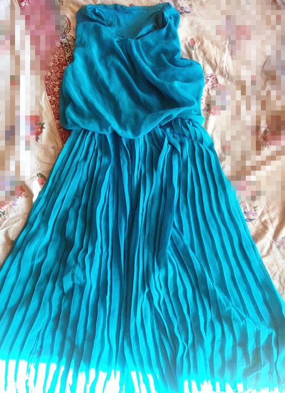 used clothes-ladies silk dress