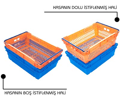 GI-800 AK PLASTIC CRATES