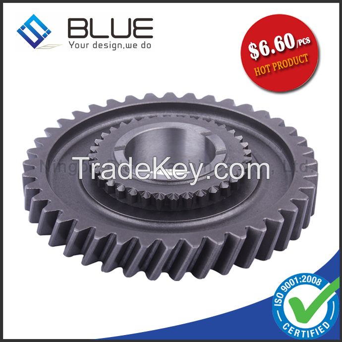 Double helical gear with grinded process for tractor