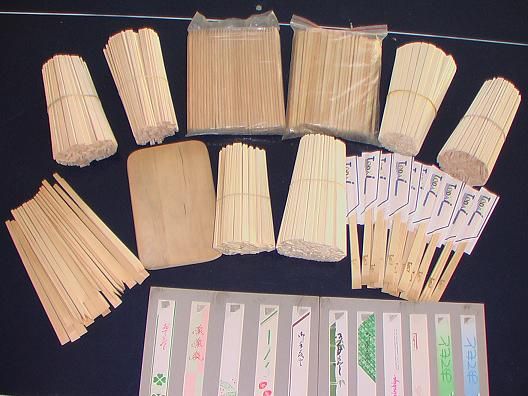 All kinds of disposable bamboo chopsticks