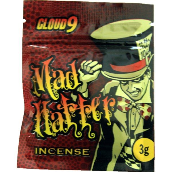  Cloud 9 Mad Hatter Incense (3&10G)