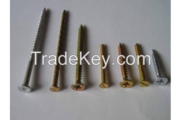 Hot Dip Galvanized Screw Shank Coil Siding Nails Factory Supply