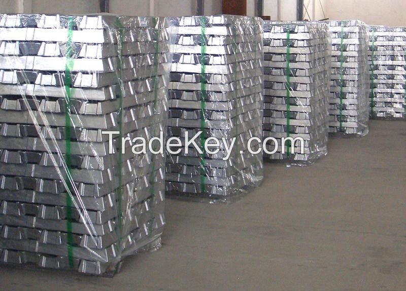 Primary Aluminum Ingots A7, 99.7%