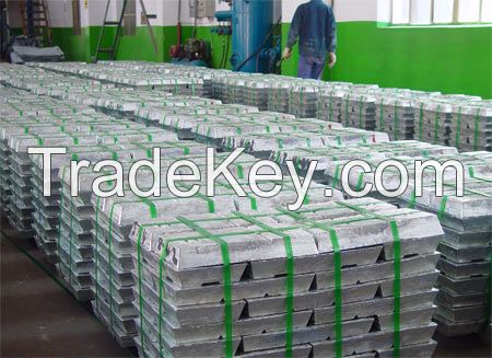 High Quality Pure Zinc Ingot 99.99%  99.995% Factory Price