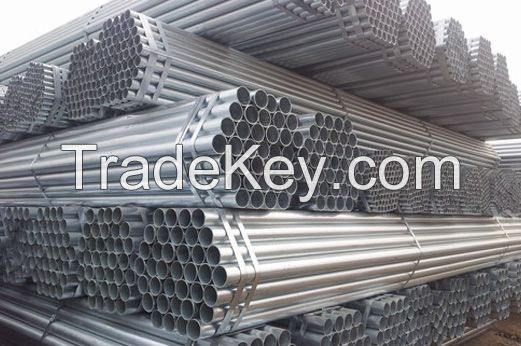 Pre- galvanized round pipe