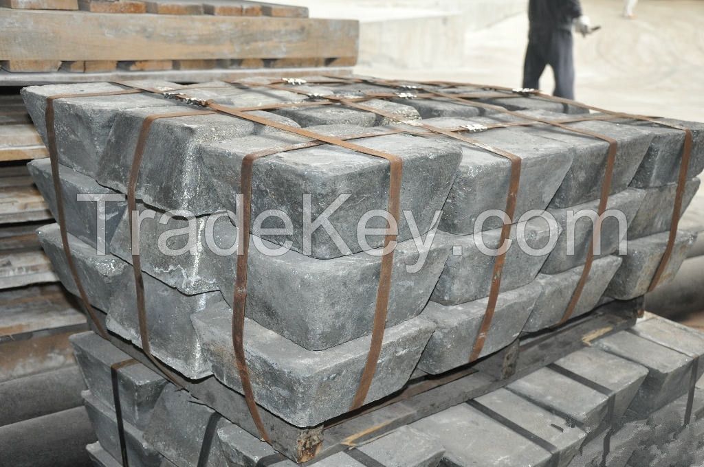 Antimony Ingot 99.65%,99.85%,99.9% Sb 203