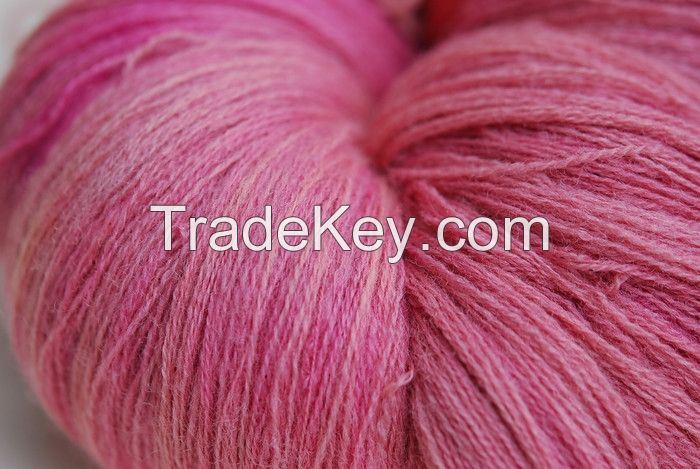 100% Semi-combed Cotton Color Dyed Yarn For Sweater and Knitting