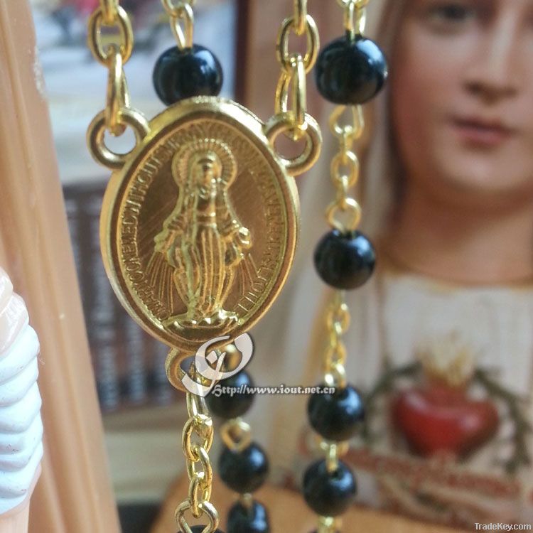 Wood Rosary, Glass Rosary, Pearl Rosary, Alloy Metal Rosary, Cloisonne Ros