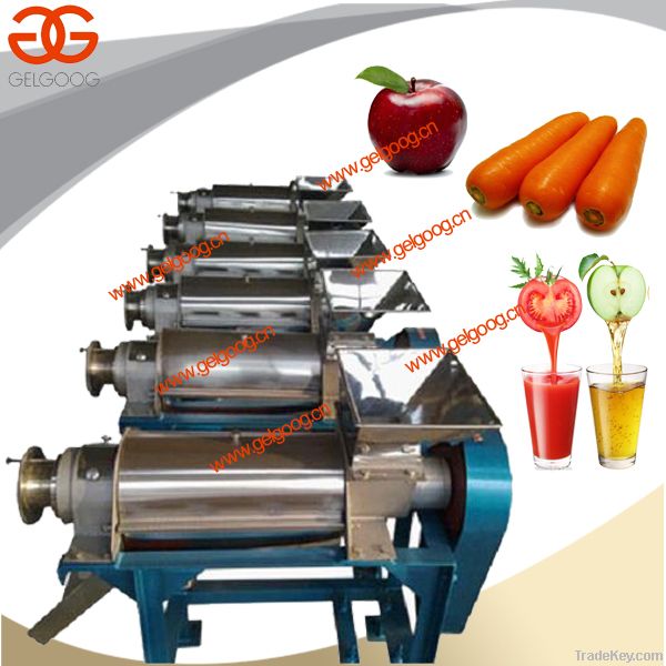 Spiral Fruit Juice Extractor Machine for Apple/Mango/Carrot/Tomato