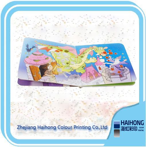 Colorful children's book printing