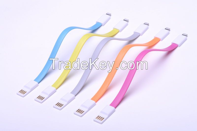 iiMagnet II Charging Data Sync Cable, USB To i5 Lightning, Length 225 MM;