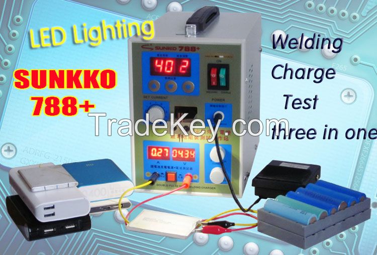 SUNKKO 788+ Tow In One Micro-computer Spot Welder &amp; Battery Charger