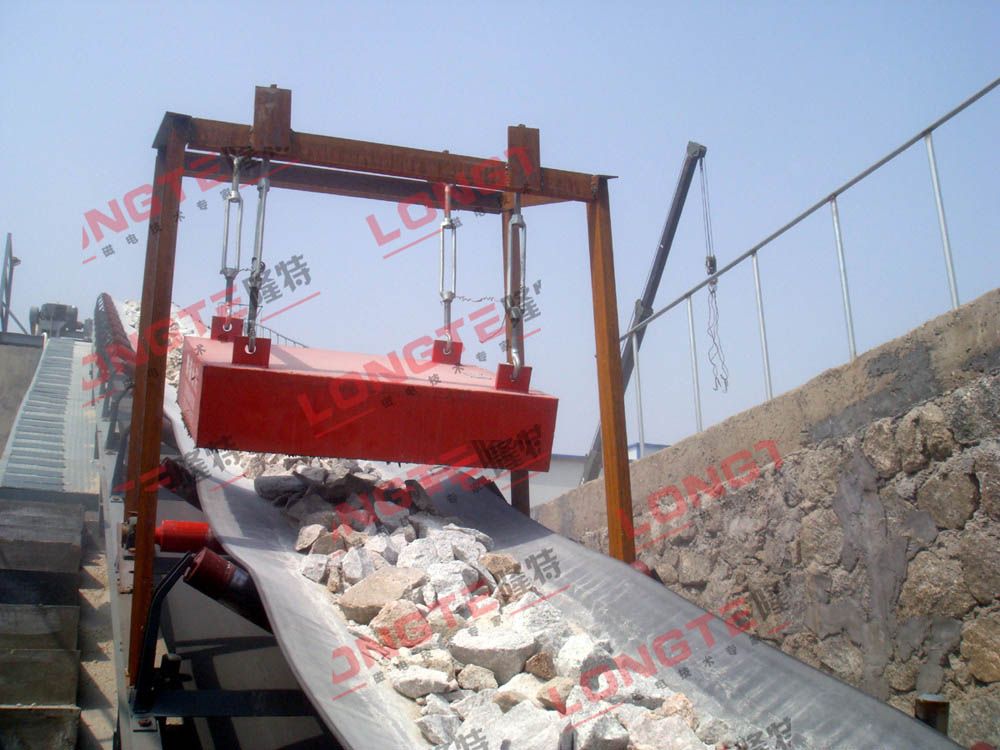 permanent suspension conveyor belt magnet separator/suspension magnet