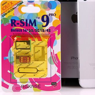 R-SIM9 PRO  Unlock iPhone 5c sim card