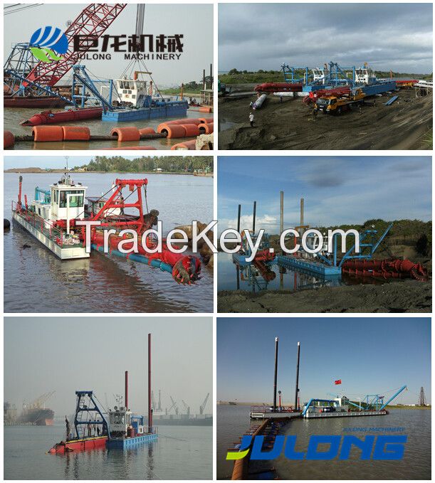 Julong cutter suction dredger hot sale