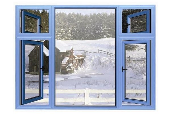 HT55 aluminium/breaken bridge aluminium casement series windows