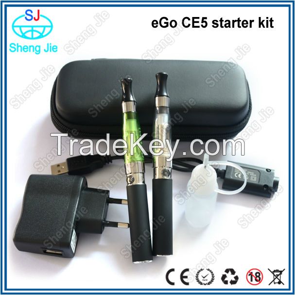 China Supplier SJ Colorful Battery Ego Ce5 Starter Kit For Selling