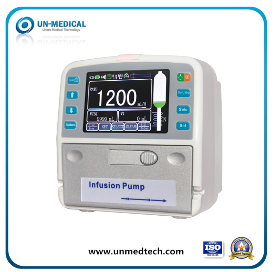 Multi-Function Portable Medical Infusion Pump with Touch Screen