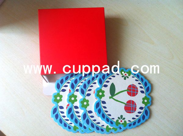 custom cardboard paper coaster