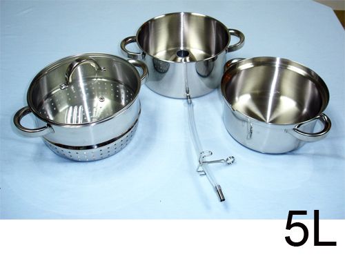 Juice pot Set;Juice steamer set;Juice maker;Juice pot;Stainless steel fruit juice distilling pot