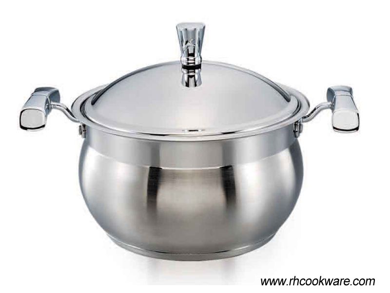 High quality stainless steel Single casserole