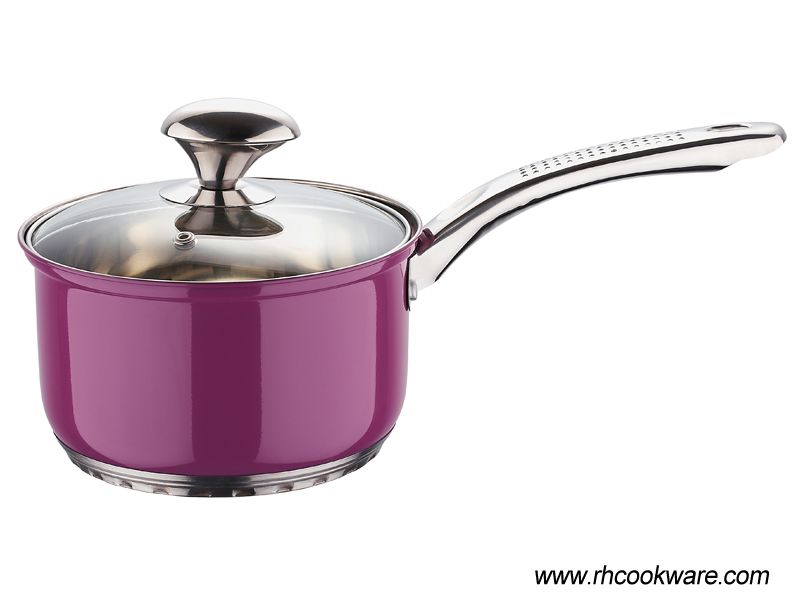 Single colorful Saucepan