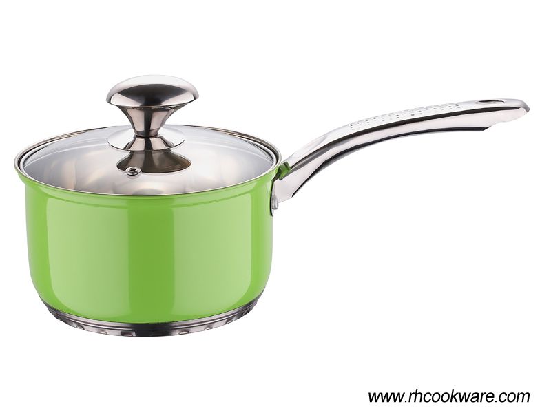 Single colorful Saucepan