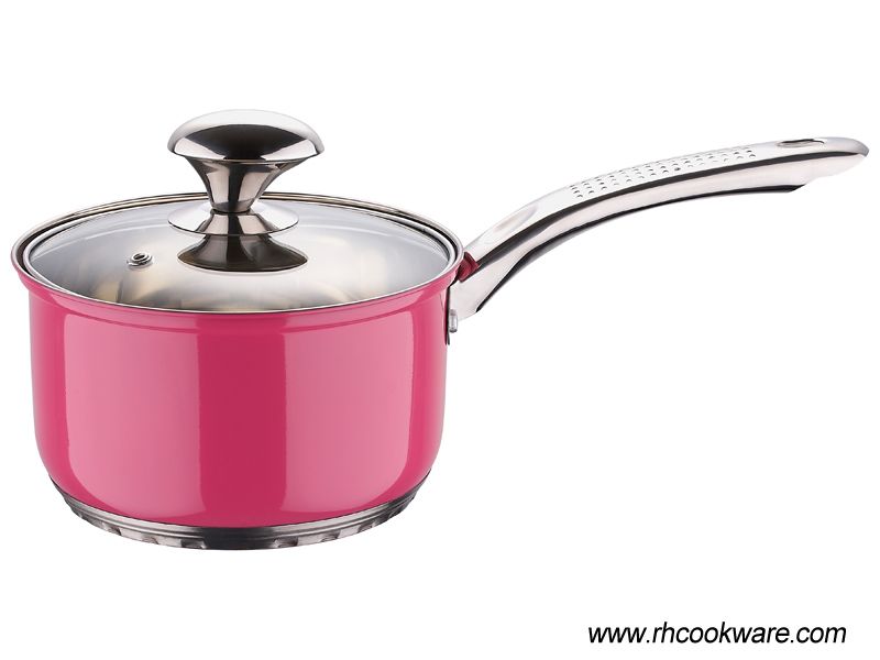 Single colorful Saucepan