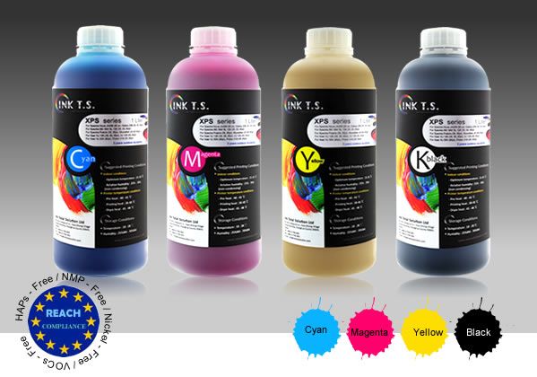 Solvent Ink for XAAR XJ126 XJ128 XJ500 Proton382 / Spectra and Seiko Print Head ( Ink Total Solution)